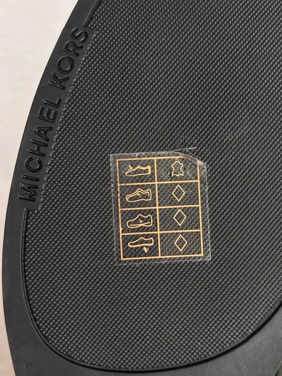 MICHAEL KORS Eden Colorblock Leather Penny Loafer-Style Slide Mule Shoe--NEW--7 - Picture 12 of 14